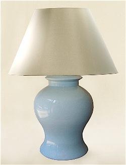 ALEXANDERS 35/43 CM LAVENDER BALUSTRE LAMP